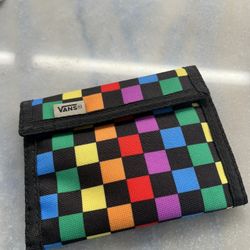 LGBTQ Vans Wallet.  Brand New 