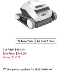 Robotic Pool Cleaner/ Vacuum 