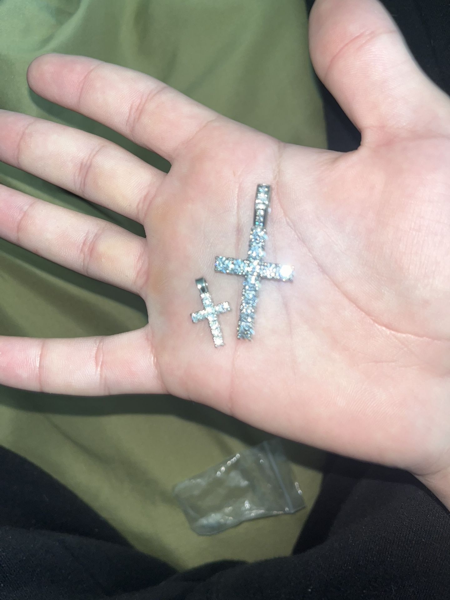 Vvs Clarity Cross Pendants
