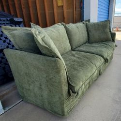 New Green Sofa $399 ✅️ Free Delivery this Tuesday! 🚚