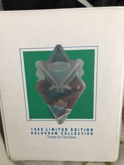 Limited edition collectors hologram baseball card set, 28 new cards