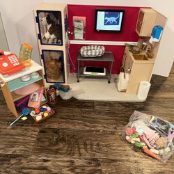 Our Generation 18"Doll Animal Hospital/Dog Shop