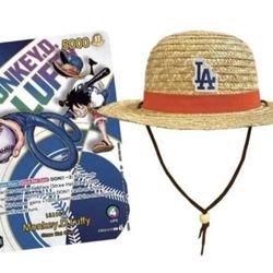 Dodgers X One Piece Collaboration Card And Hat
