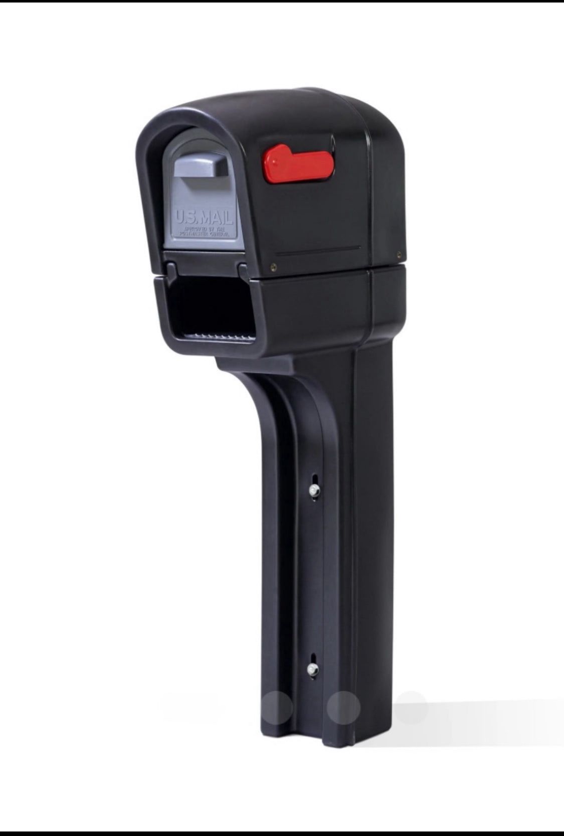 New Other Step2 MailMaster Plus Heavy-Duty, Weather Resistant Mailbox For Outside, Black