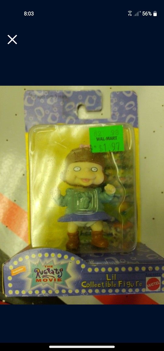 Vintage Rugrats And Cabbage Patch Figures Still In Package