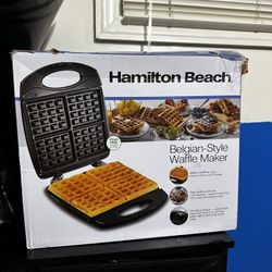 Hamilton Beach Waffle Maker 