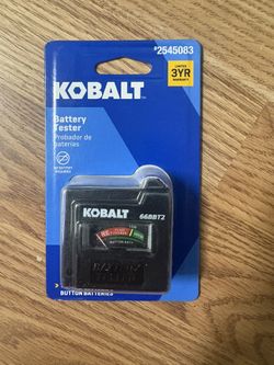 Kobalt Analog Display Battery Tester Specialty Meter