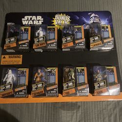 Star Wars figures