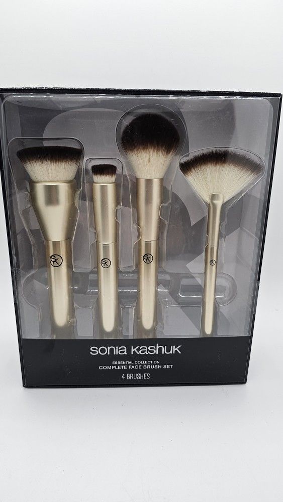 Sonia Kashuk Gold Makeup Brush 4pcs Set