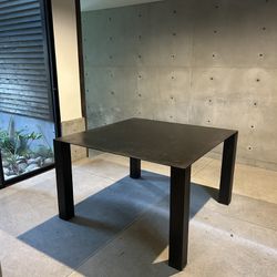 All Metal Square Dining/conference Table 48x48”