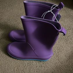 Cat And Jack Rain boots Size 6