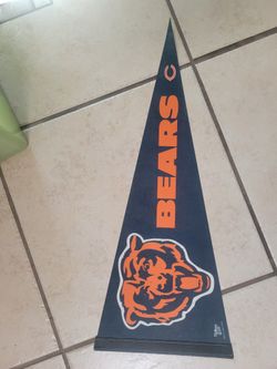 Chicago Bears Pennant 12× 30 Inches
