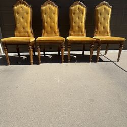 Dining chairs (Antique)