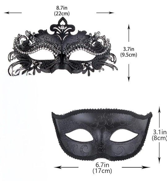 Couples Masquerade Masks