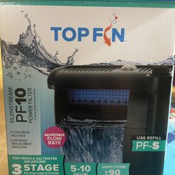 TopFin Filter 5-10 Gallons