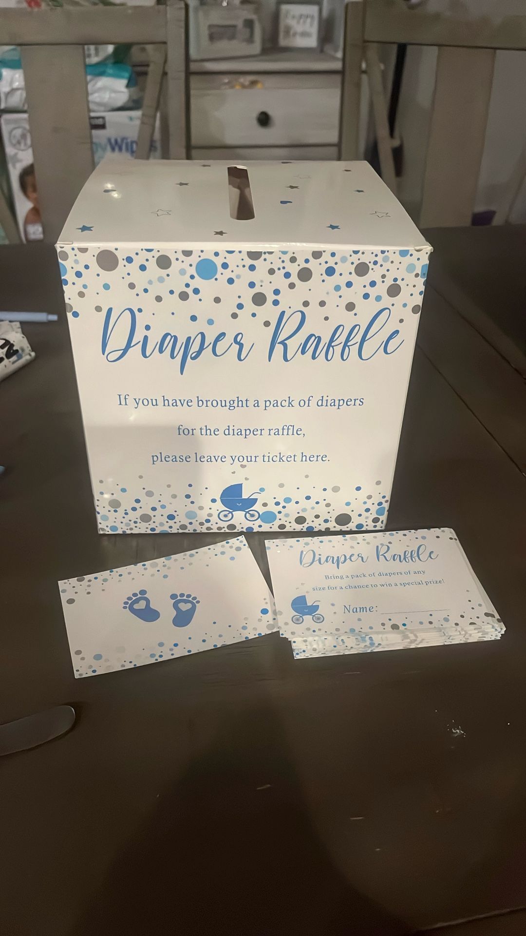 Diaper Raffle Box 