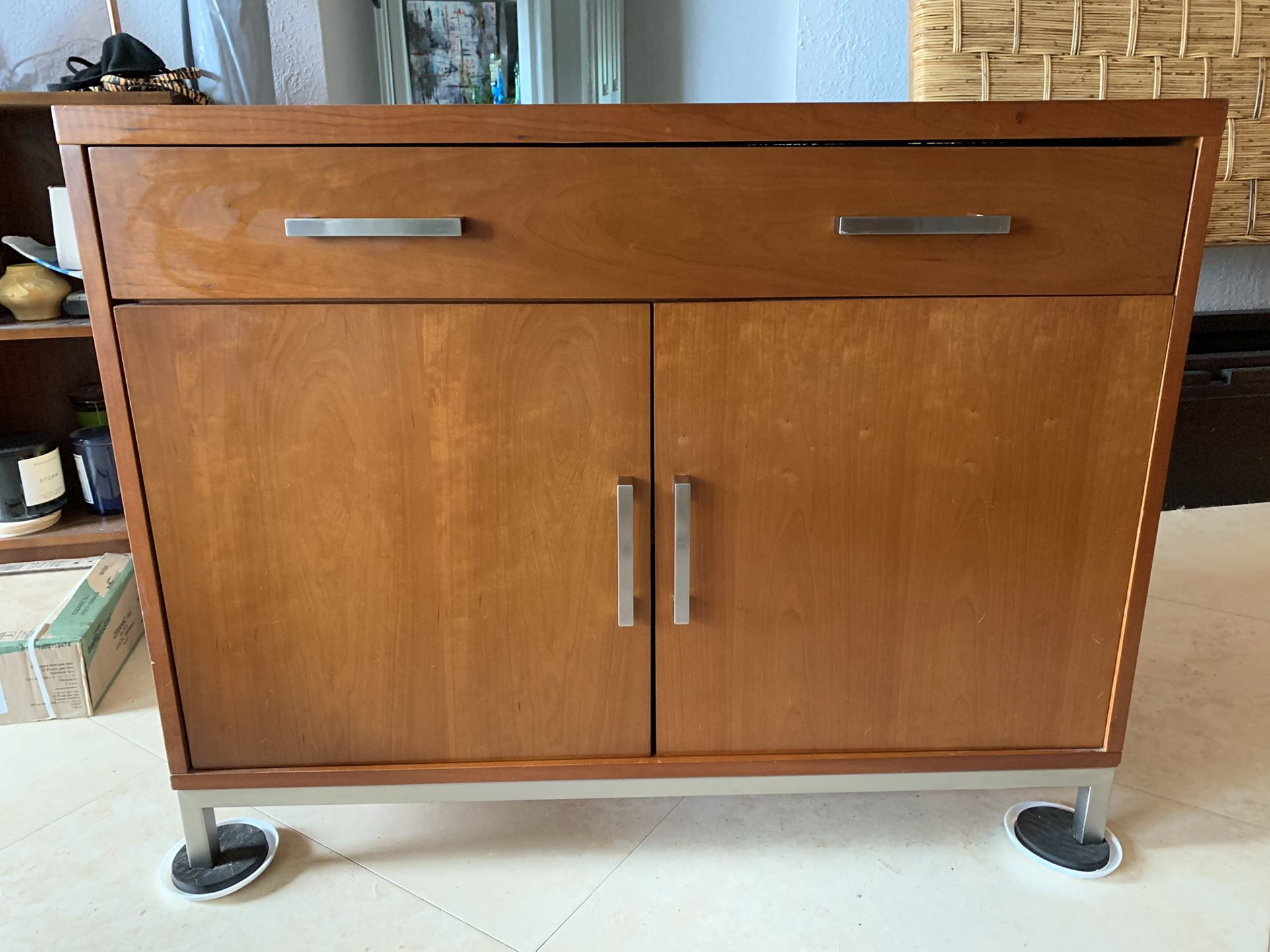 MCM Mid-Century Inspired Cabinet West Elm, Crate and Barrel, Pottery Barn