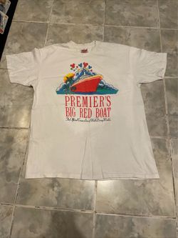 VTG 90s Walt Disney World Premiere Cruise Line Colorful Shirt Single Stitch XL