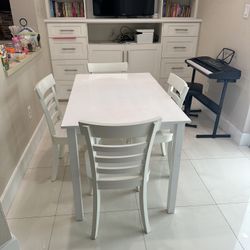 Kids White Table