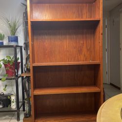Brown Shelf Bookcase