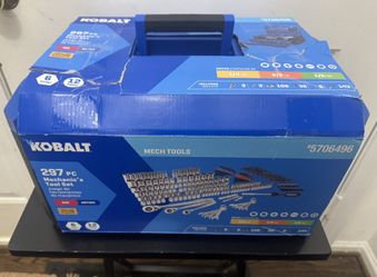 NEW - Kobalt 297 pc Mechanic’s Tool Set (Standard and Metric)