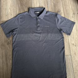 Travis Matthew Golf Polo Shirt Men’s Size Large Blue Short Sleeve
