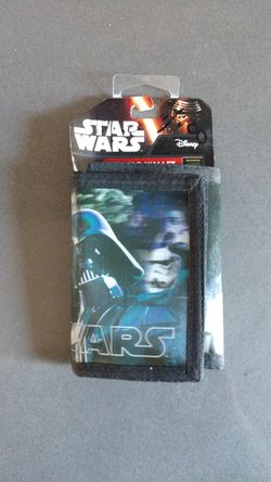 Star Wars tri fold wallet