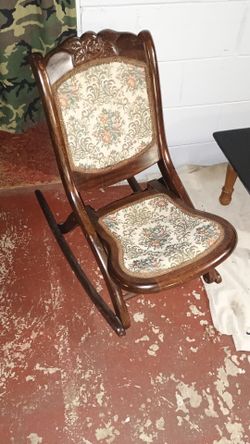 Vintage Mid Century Rocking Chair