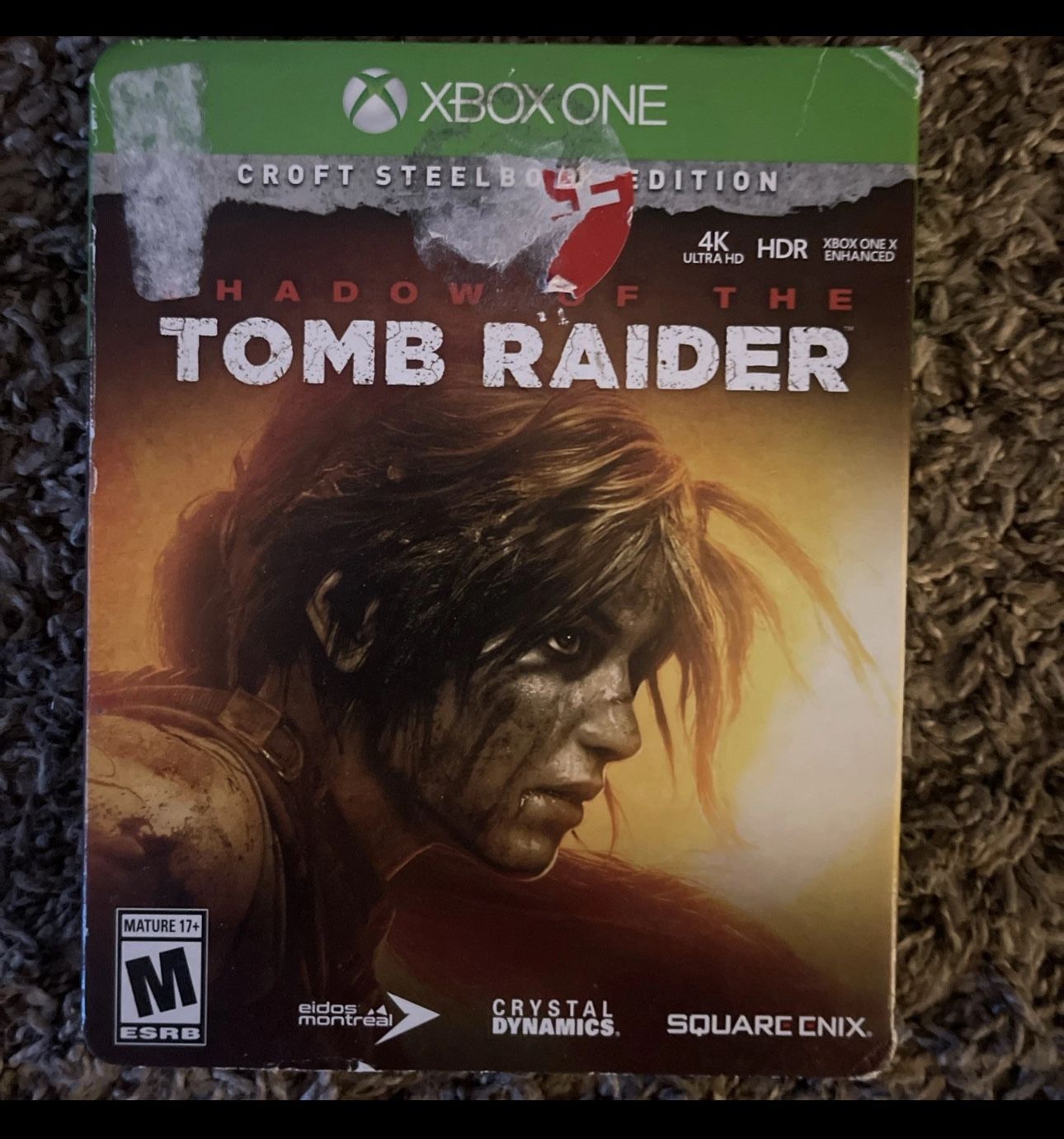 Shadow of the Tomb Raider Limited Steelbook Edition - Microsoft Xbox One New Sealed