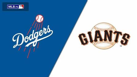 Giants vs dodgers four tickets
