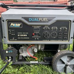 Pulsar Dual Fuel Generator 12000 watts