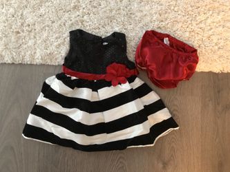 Adorable toddler girl holiday dress - size 18 months ( perfect condition)