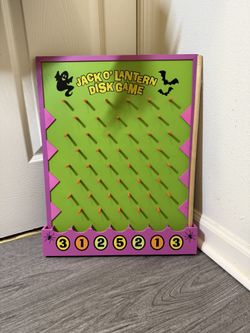 Halloween Themed Disk Game