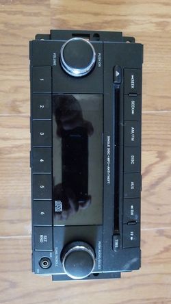 2014 Chrysler factory Radio, Mopar