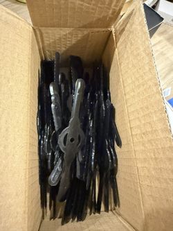  60 Pcs String Trimmer Head Blades Replace, Weed Eater Wacker Blades Plastic Replacement, Universal Weed Warrior Trimmer Head, Cutter Accessories for 