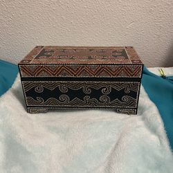 Jewelry Box Wood Hand Made / New