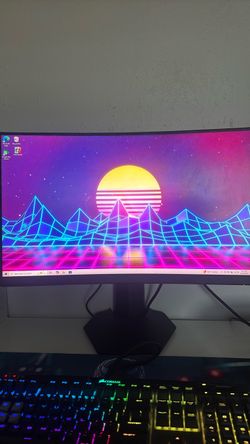 Gaming PC + Monitor + Keyboard & Mouse – i5-11400F, RX 570 8GB, 8GB RAM, 500GB