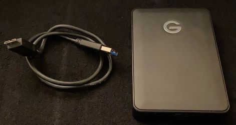 G Technology G-Drive Mobile USB 2TB Portable Hard Drive