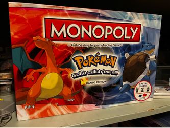 Pokemon Kanto Edition Monopoly