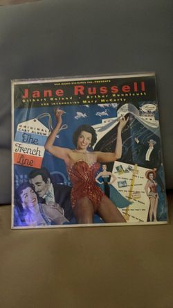 Jane Russell The French Line 10 inch 33 RPM vinyl