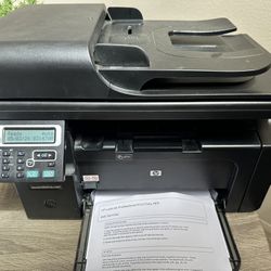 HP LaserJet Pro M1217nfw MFP All-In-One Laser Printer Scanner Copier Fax Machine