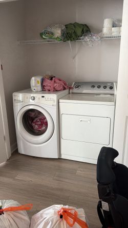 Whirlpool washer and dryer