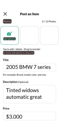 BMW  7 Series