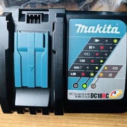 Makita DC18RC 18V LXT Lithium-Ion Rapid Optimum Battery Charger Brand New 