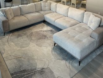 Gray Sectional Couch