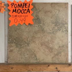 Pompei Mocca12x12 Matte