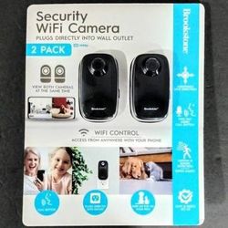 Brookstone Security Wi-Fi Camera, 2-Pack (Brand New)
