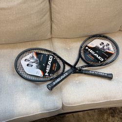 BRAND NEW $35 HEAD TENNIS RACQUETS FOR ONLY $20 OR TAKE BOTH FOR $35
