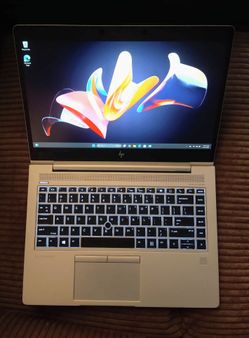 Slim Metal TouchScreen HP EliteBook Laptop AMD Ryzen 5 Pro 16GB RAM 512GB NVMe SSD ATI Radeon Vega 8 Graphics Windows 11 Professional