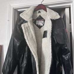 Large Leather Jacket 